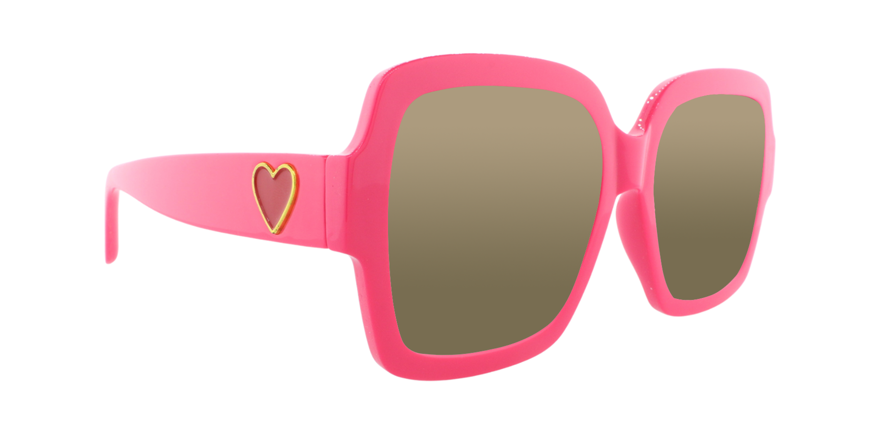 32040 Polarized Fashion Heart Accent