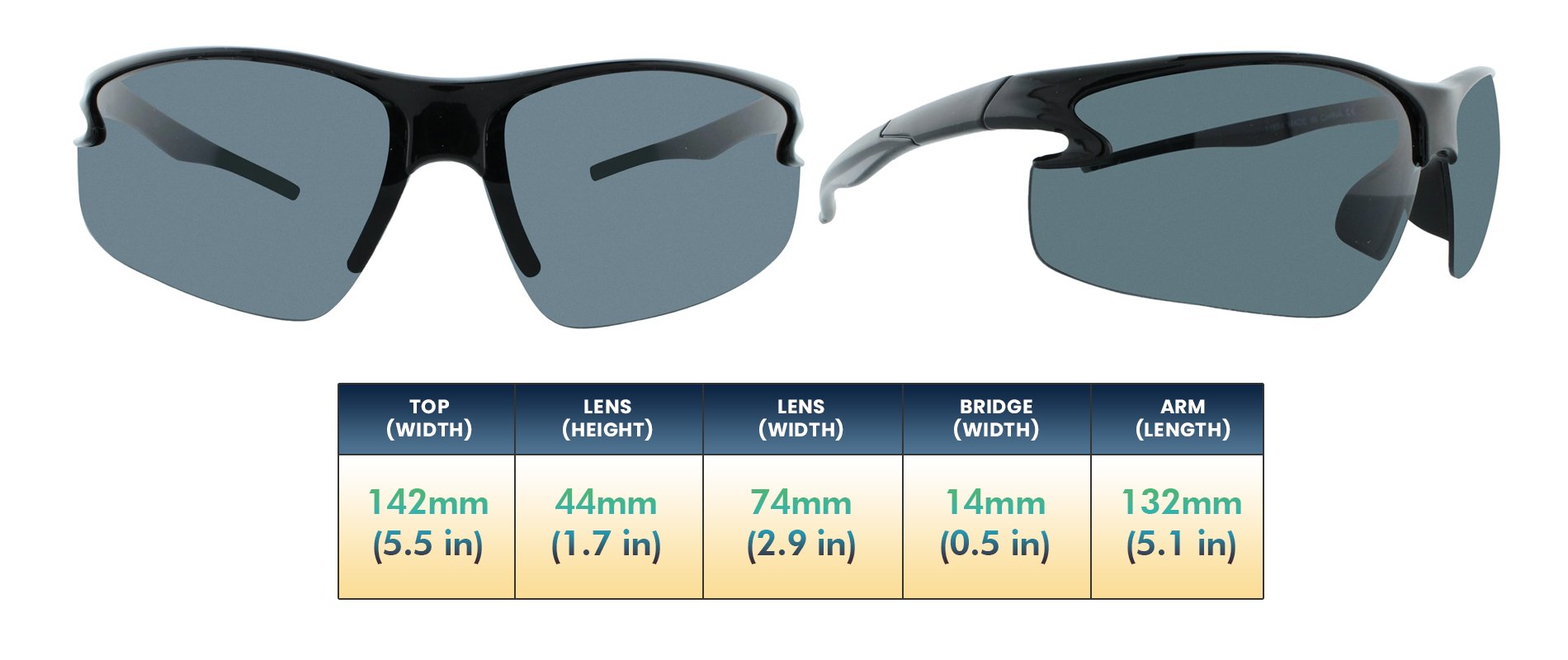 31654 Polarized Sports Blade